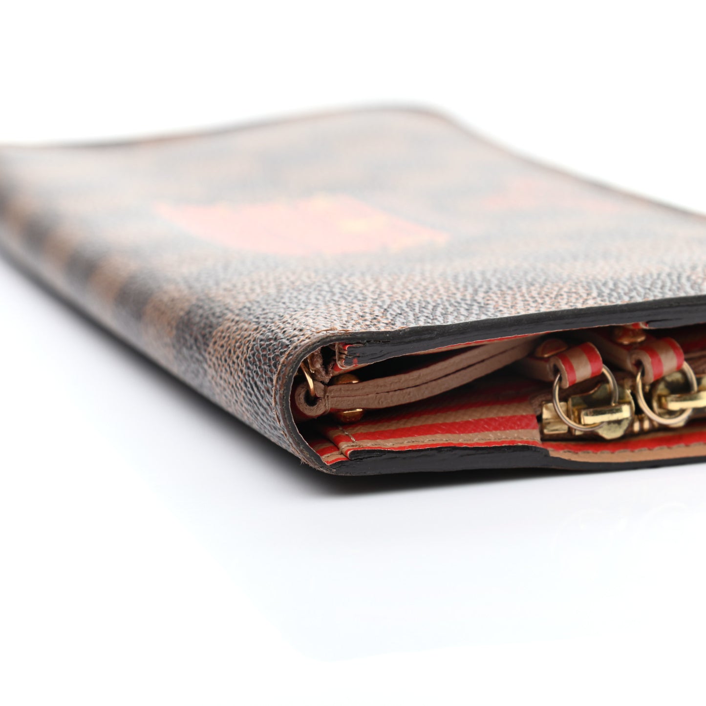 Damier Ebene Trunks and Locks Insolite Wallet