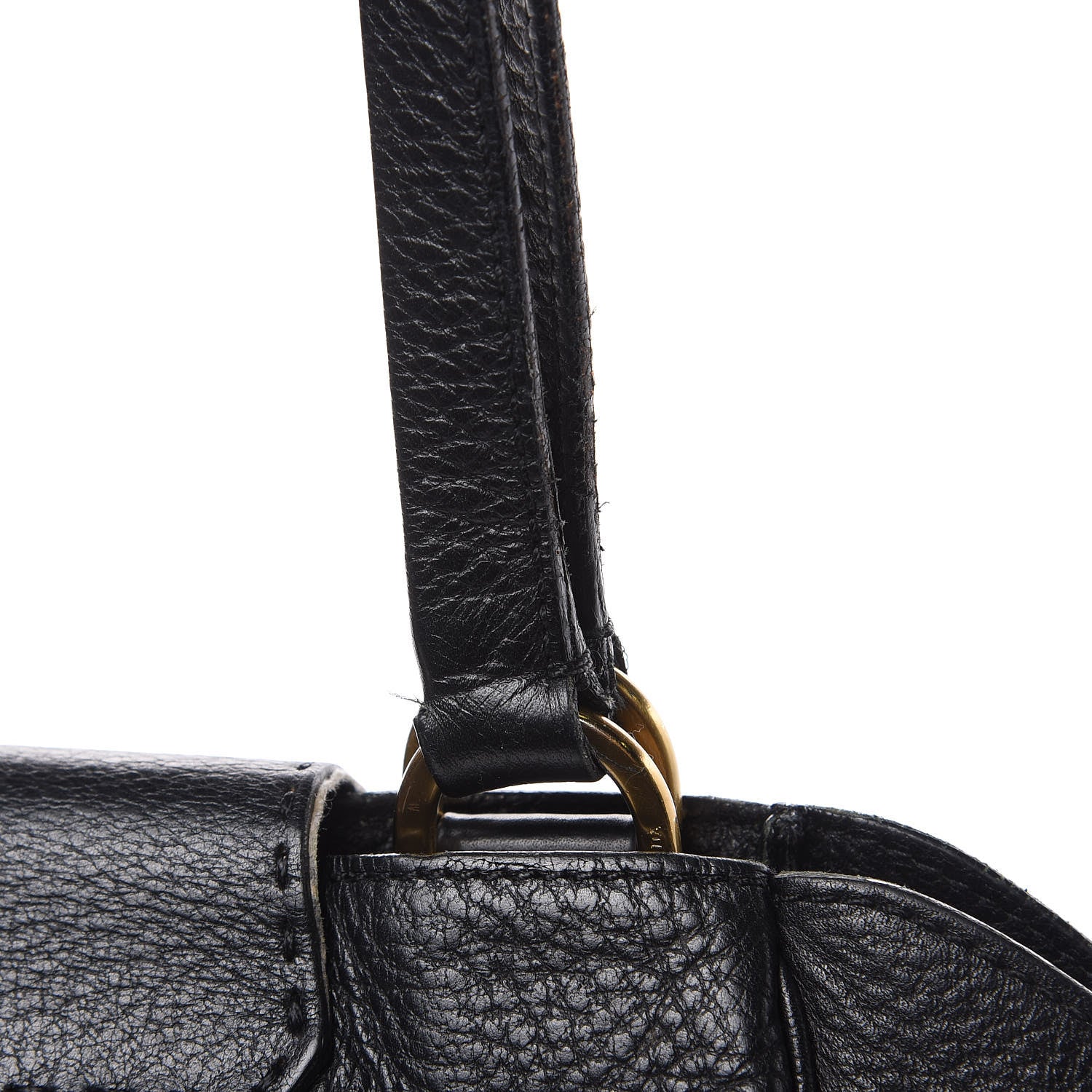 Prada Vitello Daino Turnlock Shoulder Bag Black 15 of 15