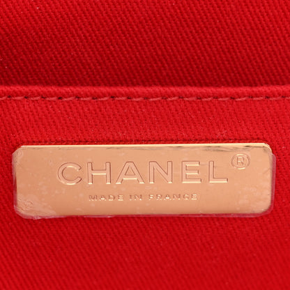 Chanel Caviar Quilted Waist Bag Red 6 of 10