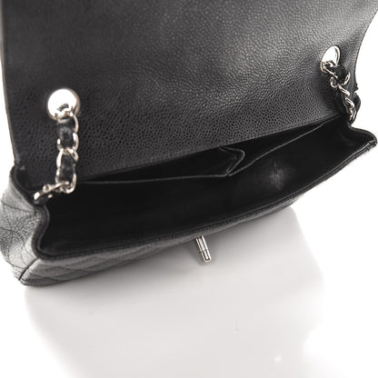 Chanel Caviar Quilted East West Flap Black 5 of 9