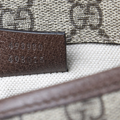 Gucci GG Supreme Monogram Neo Vintage Web Belt Bag Brown 7 of 11