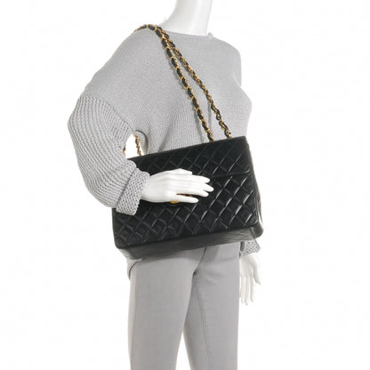Chanel Lambskin XL Jumbo Flap Black 2 of 11