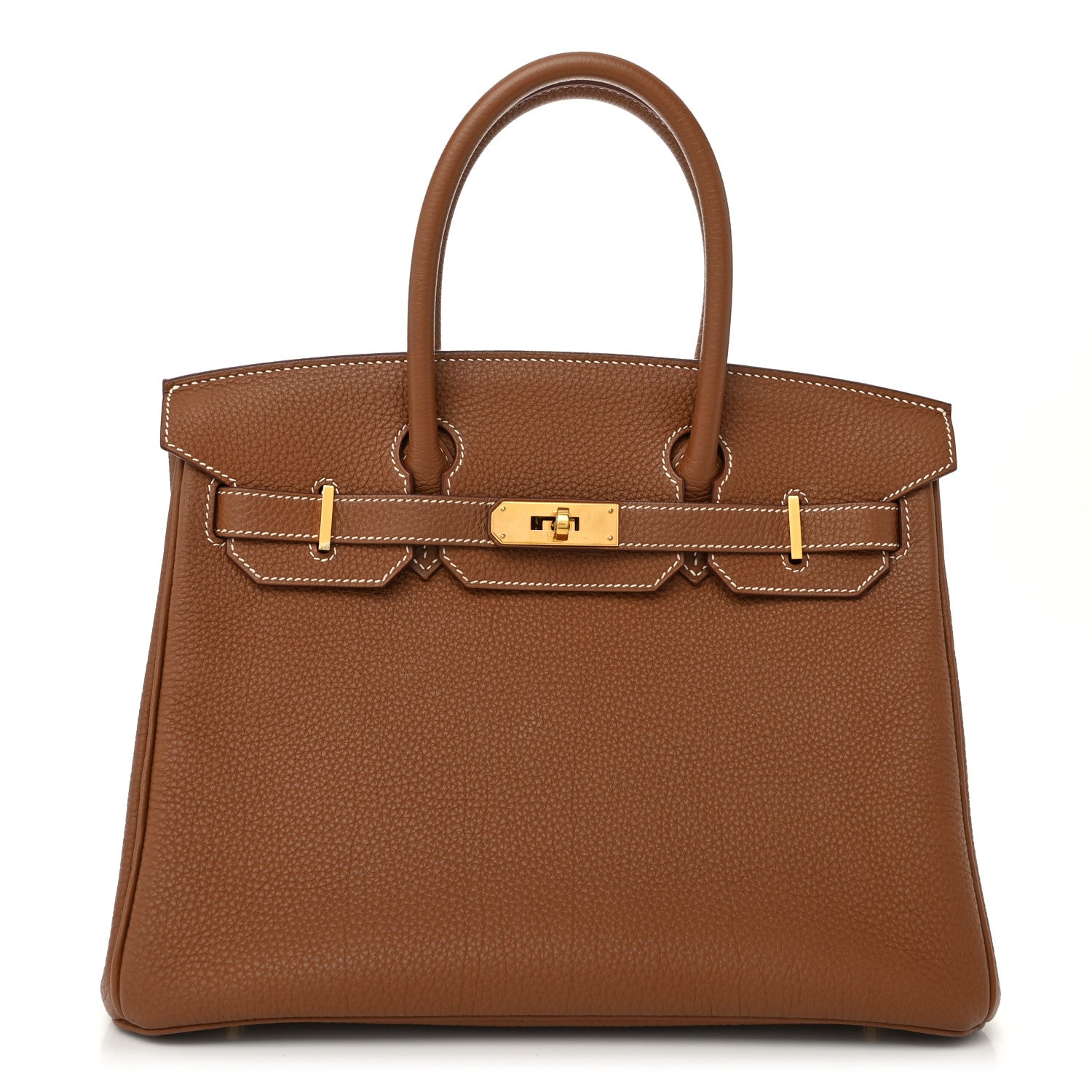 Hermes Togo Birkin 30 Gold 1 of 12