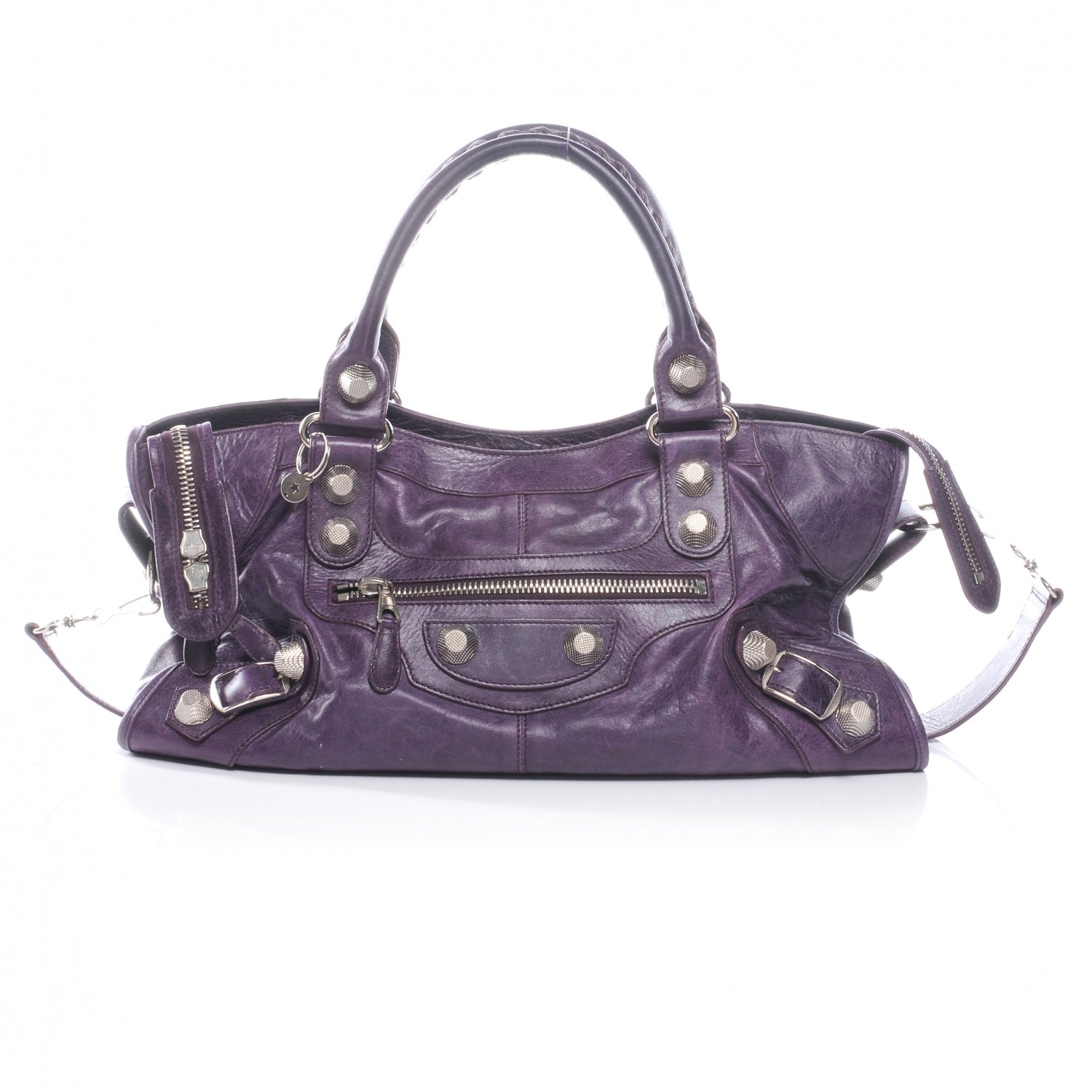 Balenciaga Agneau Giant 21 Part Time Raisin 1 of 7