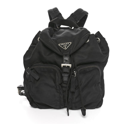 Prada Tessuto Nylon Vela Small Backpack Black 1 of 10