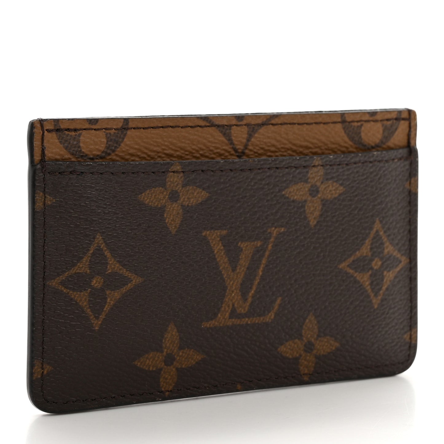 Reverse Monogram Card Holder