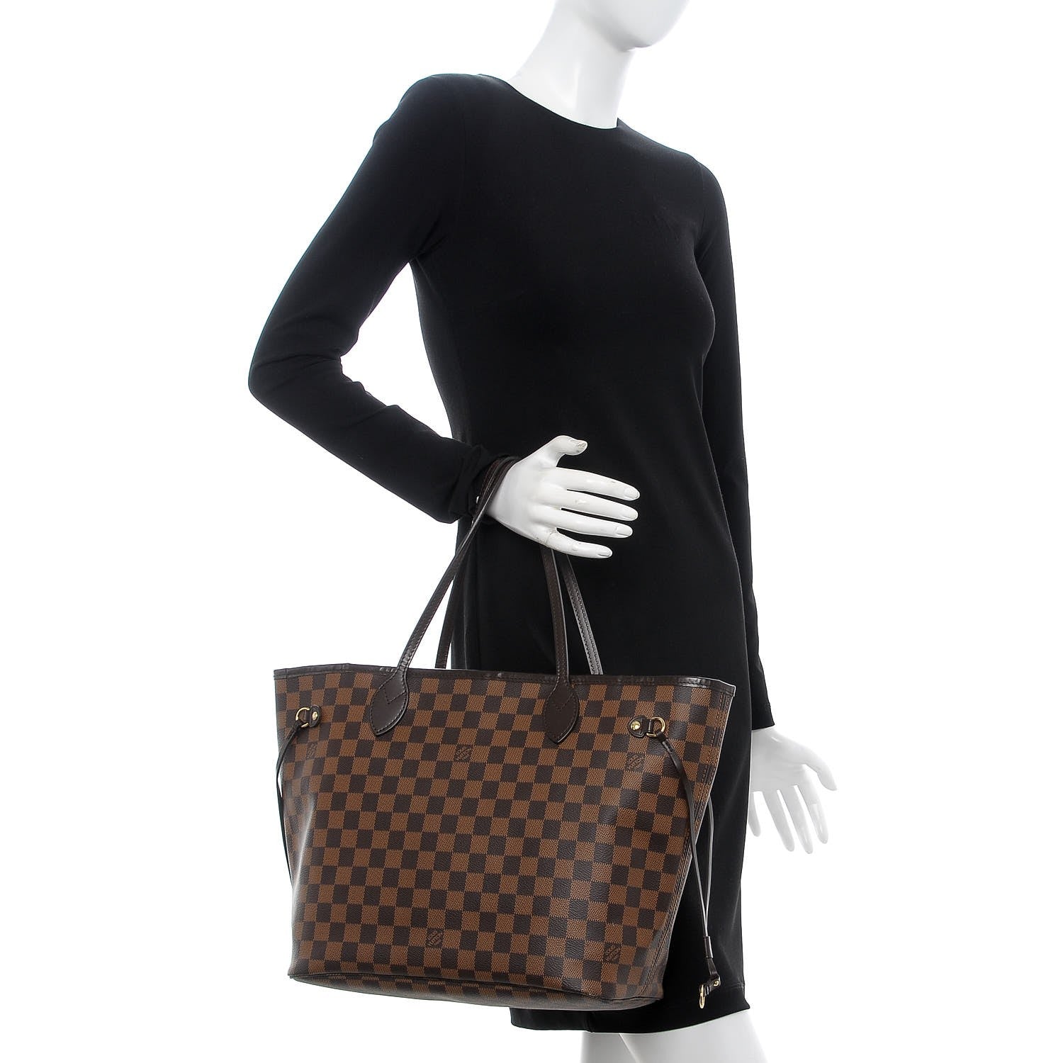 Louis Vuitton Damier Ebene Neo Neverfull MM 2 of 8