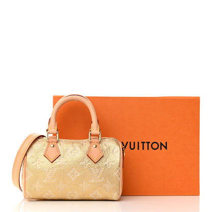 Louis Vuitton Monoglam Nano Speedy Beige 16 of 16