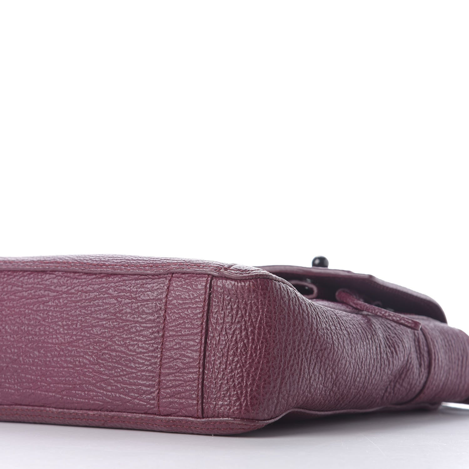 3.1 Phillip Lim 3.1 Shark Embossed Calfskin Pashli Messenger Aubergine 8 of 10