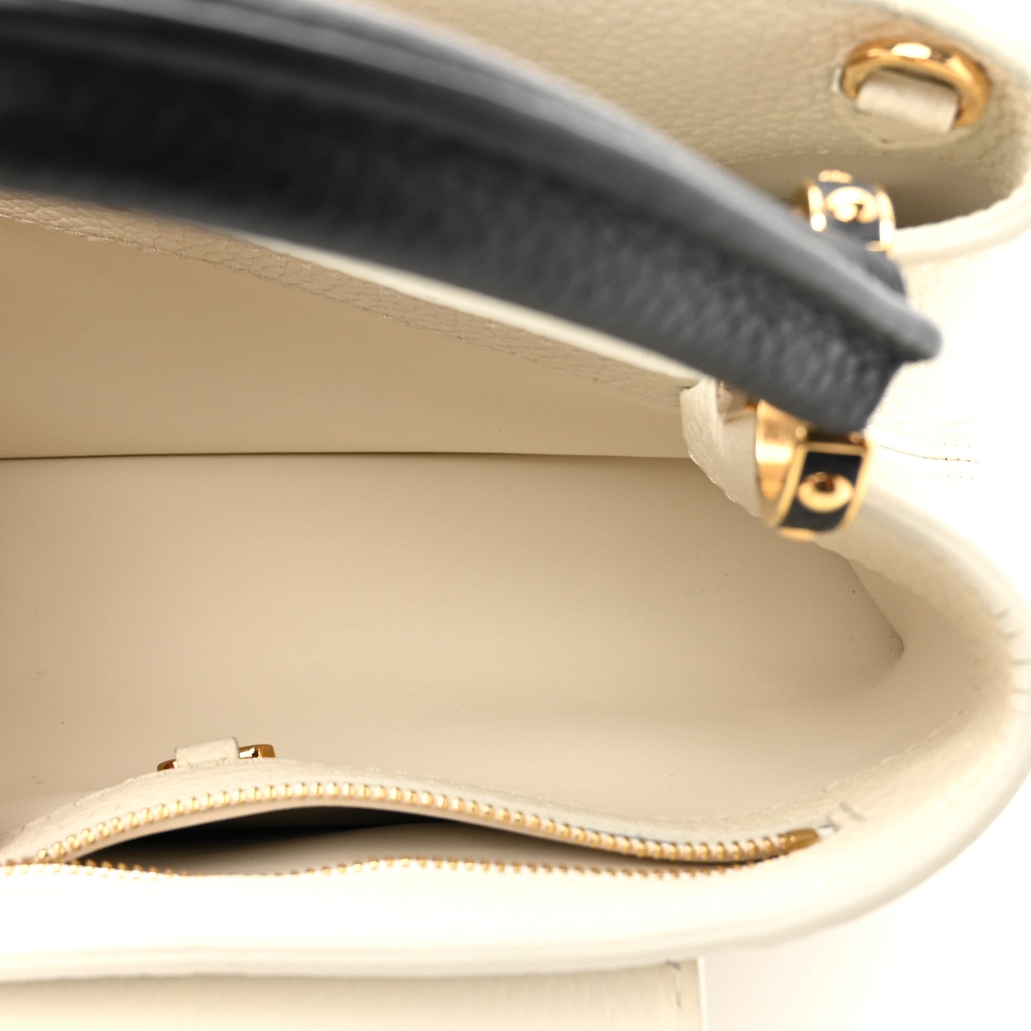 Louis Vuitton Taurillon Game On Capucines BB White 6 of 15