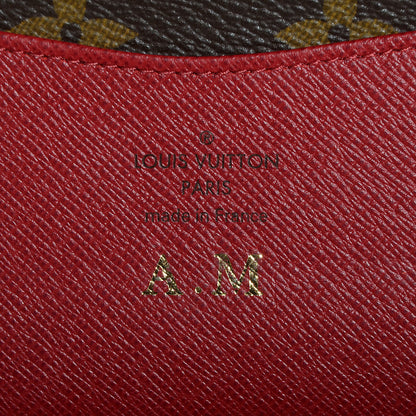 Louis Vuitton Monogram Josephine Wallet Red 6 of 7
