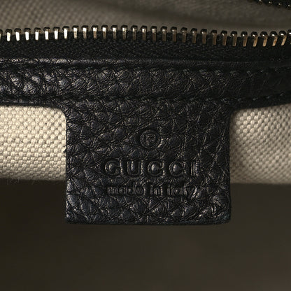 Gucci Calfskin Vintage Web Medium Boston Black 6 of 10