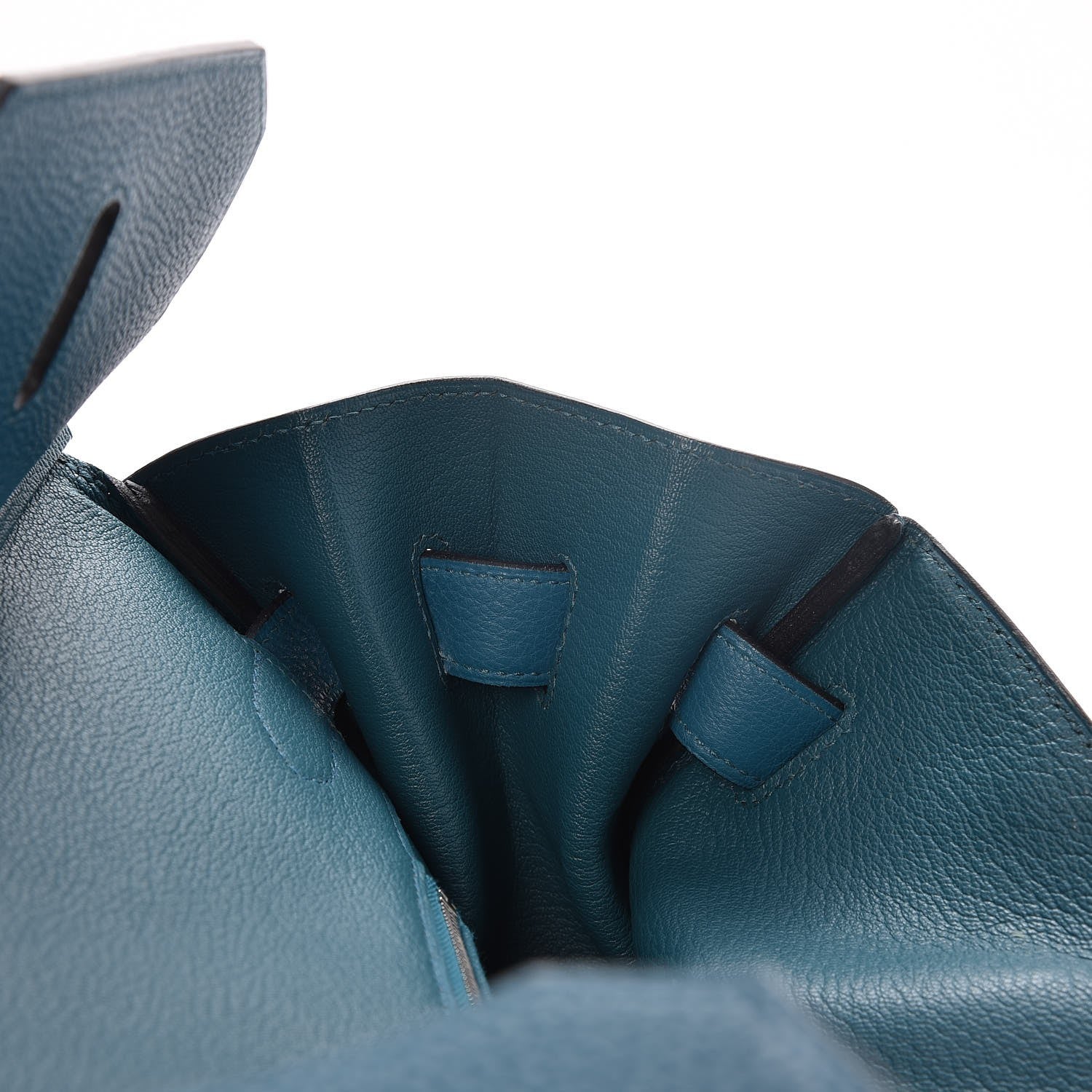 Hermes Taurillon Clemence JPG Shoulder Birkin II 42 Cobalt 24 of 32