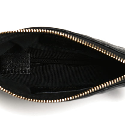 Chanel Lambskin Quilted Small No. 5 Cosmetic Case Black 5 of 12
