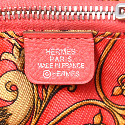 Hermes Epsom Silk'in Compact Wallet Rose Jaipur 6 of 7