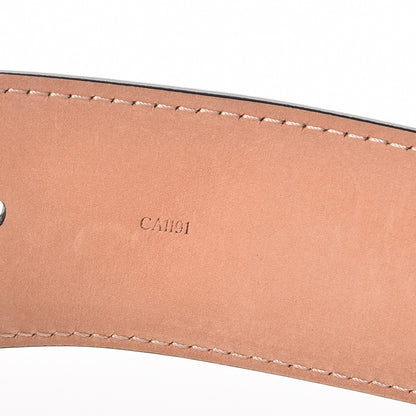 Louis Vuitton Calfskin Eldorador Belt 110 44 Black 9 of 9