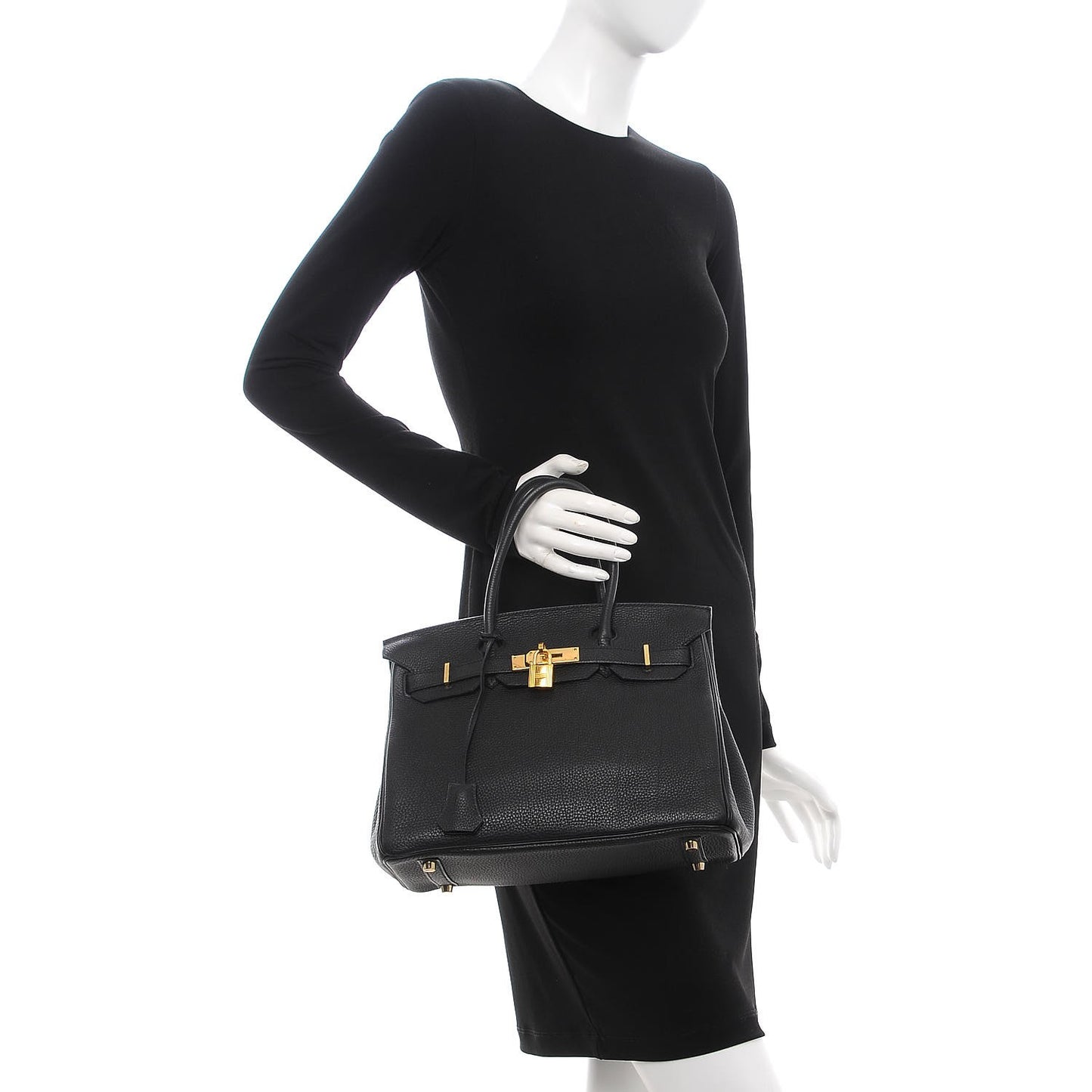 Togo Birkin 30 Black