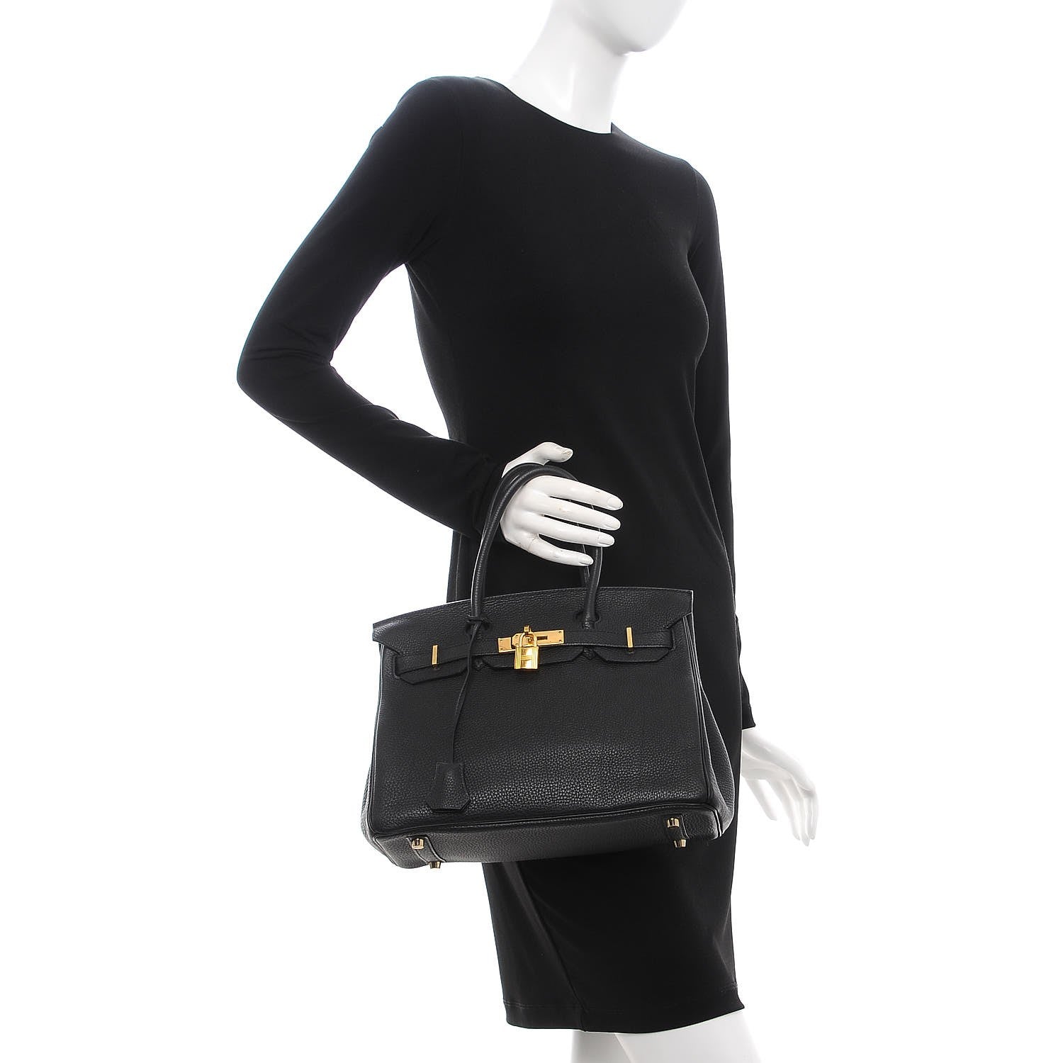 Hermes Togo Birkin 30 Black 2 of 31