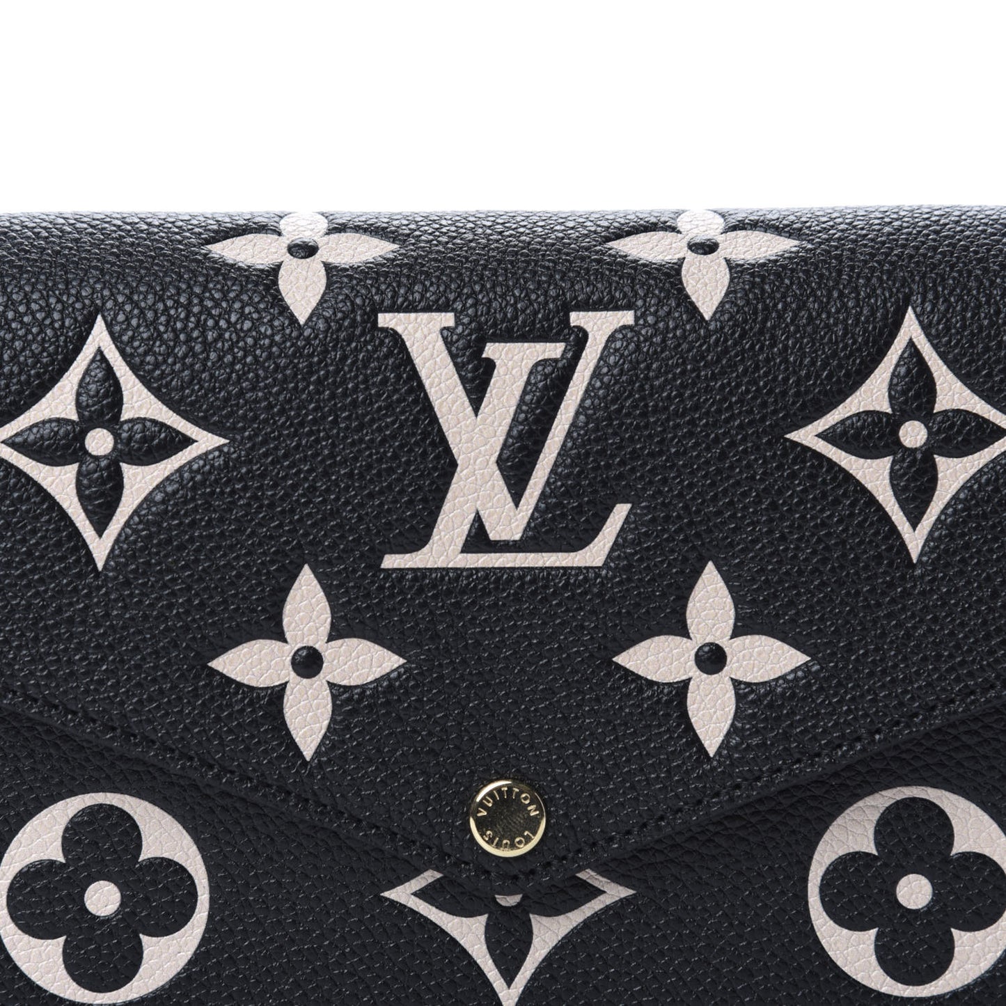 Empreinte Monogram Giant Felicie Pochette Black Beige