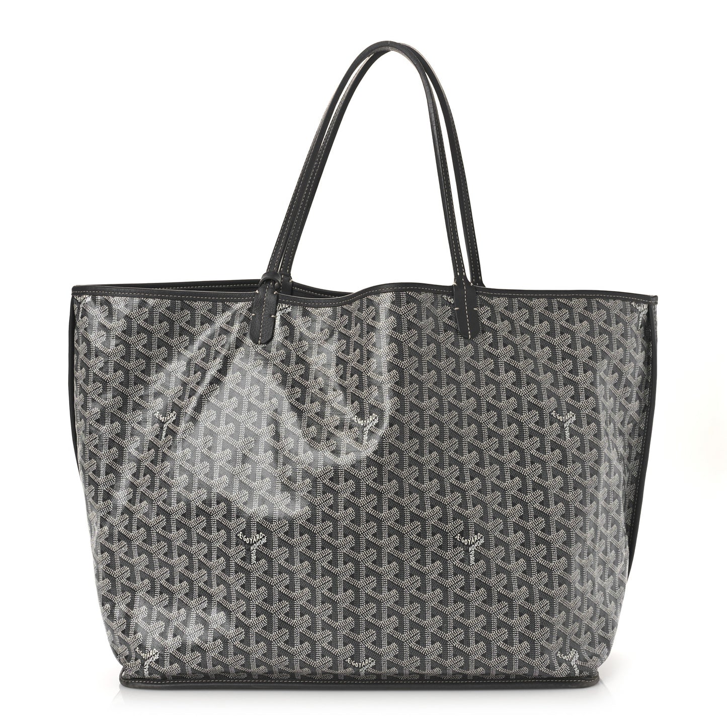 Goyardine Reversible Anjou GM Grey