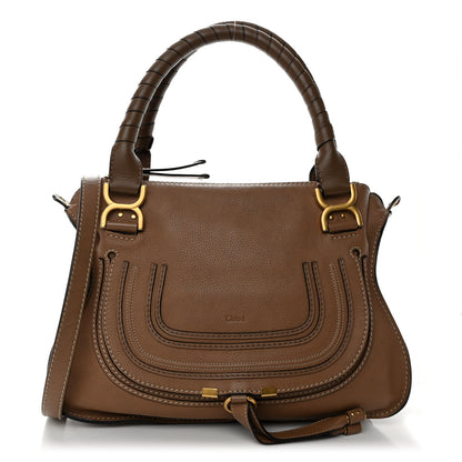 Chloe Calfskin Medium Marcie Satchel Nut 1 of 12