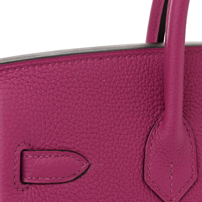 Hermes Togo Birkin 25 Rose Pourpre 13 of 14