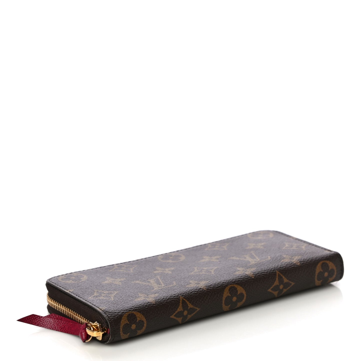 Monogram Clemence Wallet Fuchsia