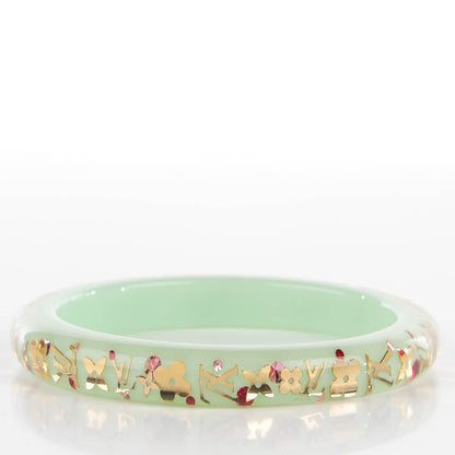 Louis Vuitton Resin Swarovski PM Inclusion Bracelet M Peppermint 3 of 5