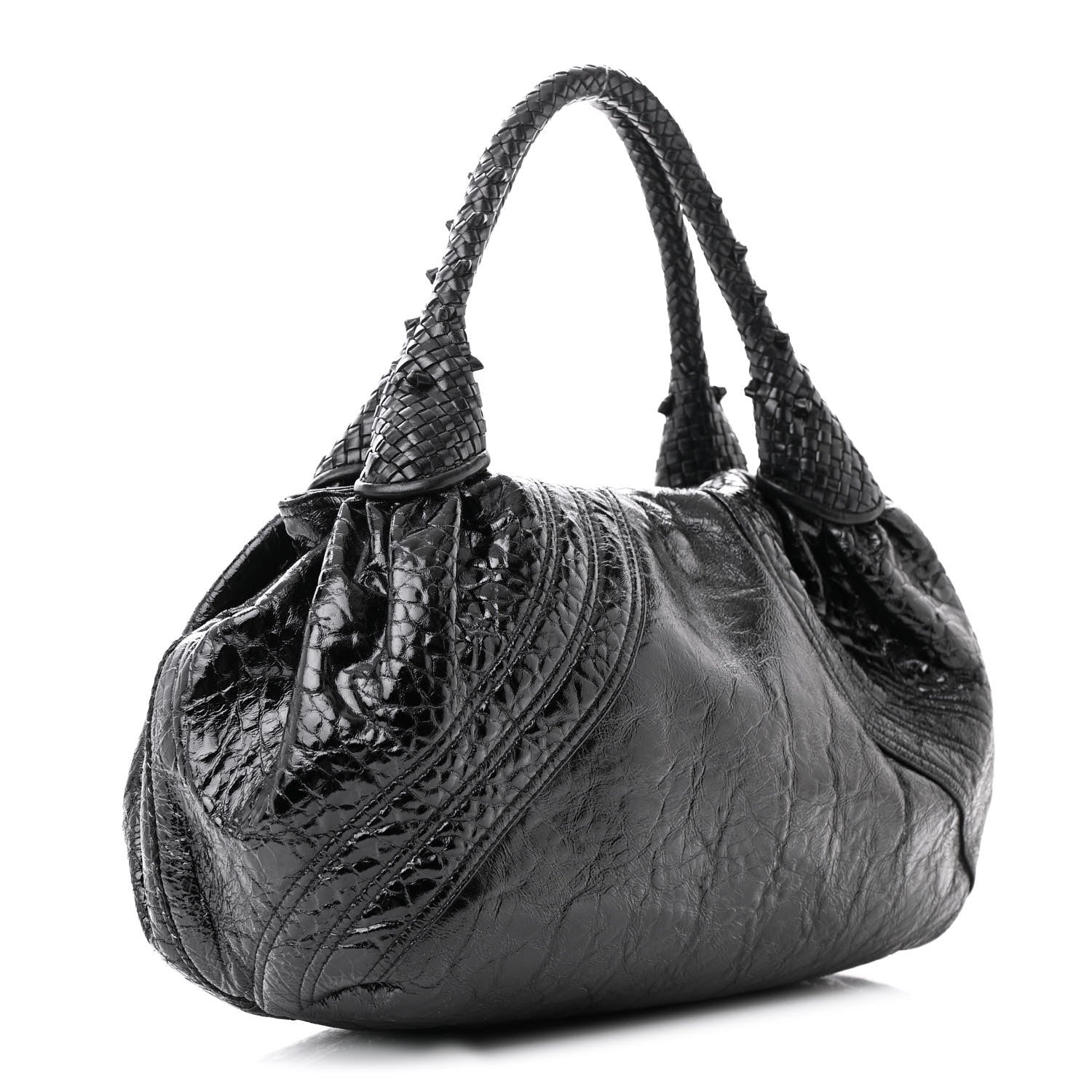 Fendi Crispe Vernice Spy Black 3 of 14