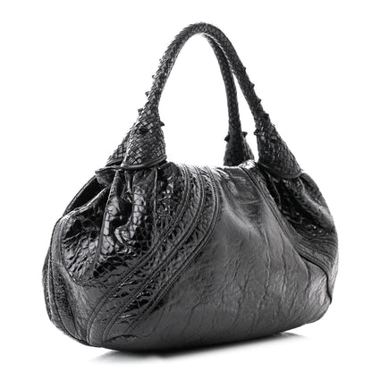 Fendi Crispe Vernice Spy Black 3 of 14