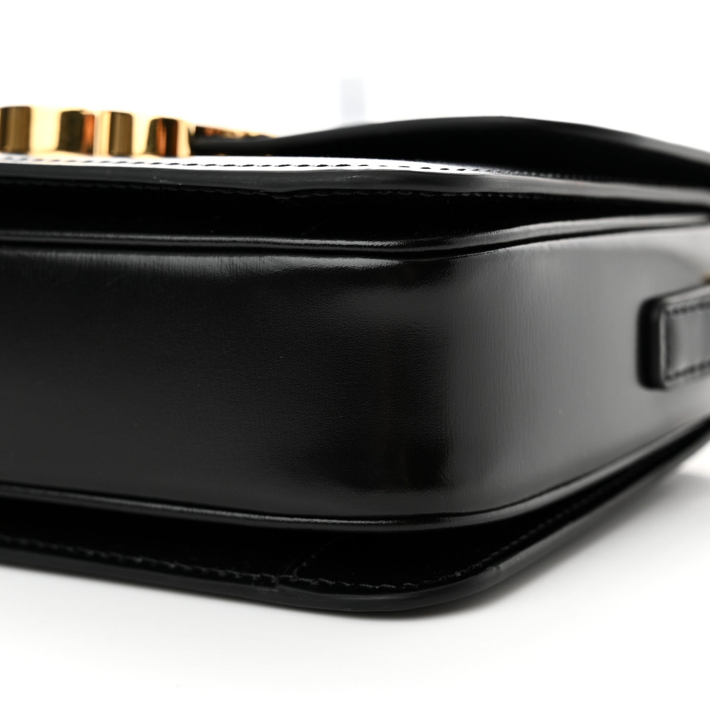 Shiny Calfskin Teen Triomphe Black