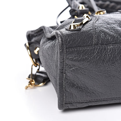 Balenciaga Agneau Classic Gold Hardware S City Gris Fossile 9 of 11