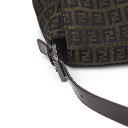 Fendi Zucchino Mama Baguette Brown 9 of 12