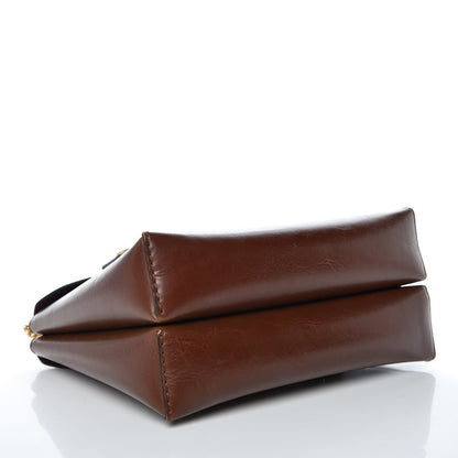Stella McCartney Eco Alter Nappa Small Popper Shoulder Bag Cognac 4 of 9
