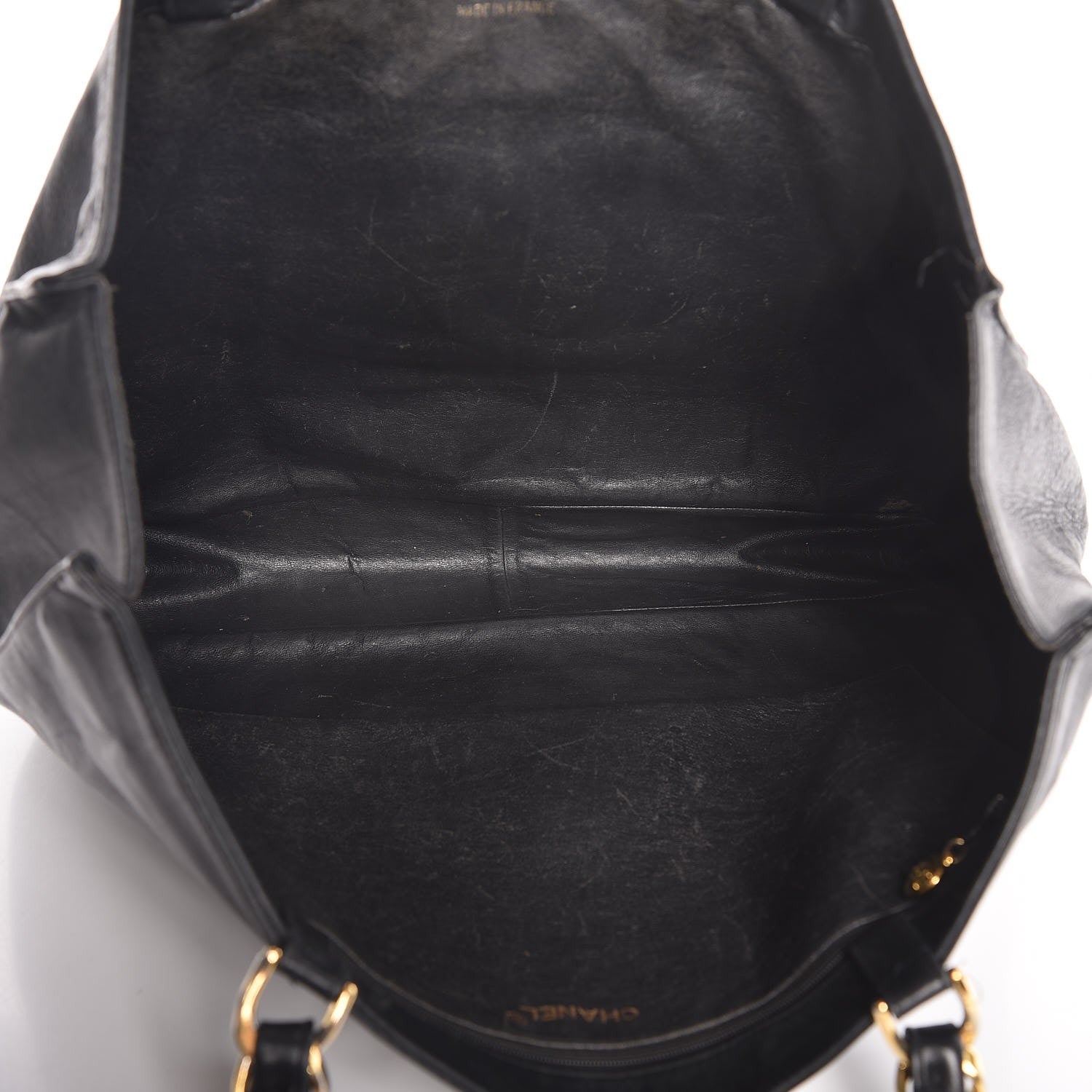 Chanel Calfskin CC Tote Black 5 of 27