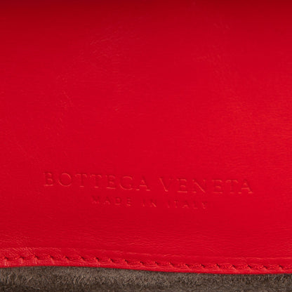Bottega Veneta Nappa Intrecciato Medium Roma Tote Red 6 of 8
