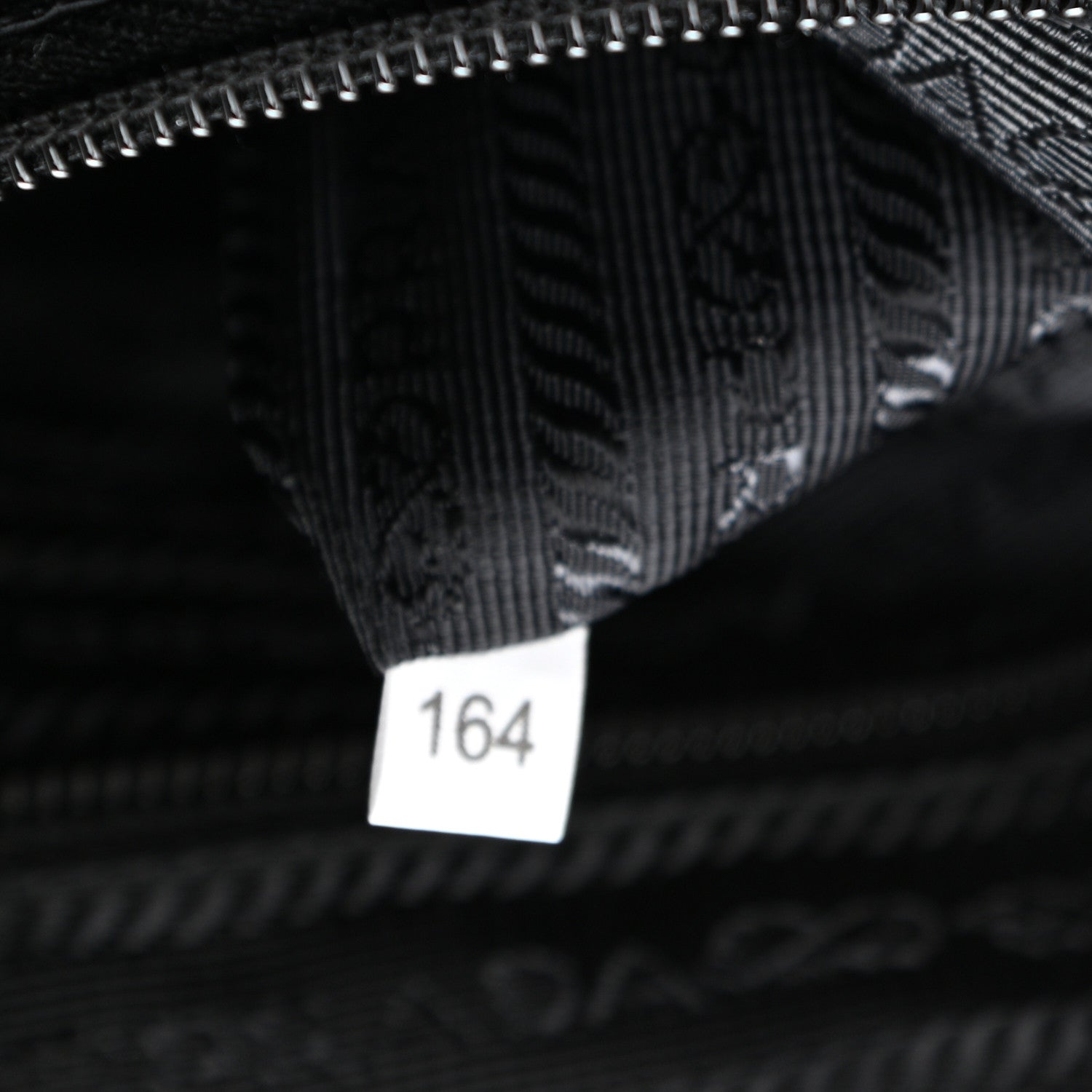 Prada Tessuto Nylon Saffiano Vela Messenger Bag Black 7 of 10