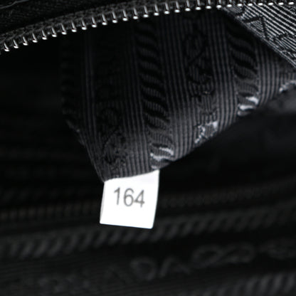 Prada Tessuto Nylon Saffiano Vela Messenger Bag Black 7 of 10