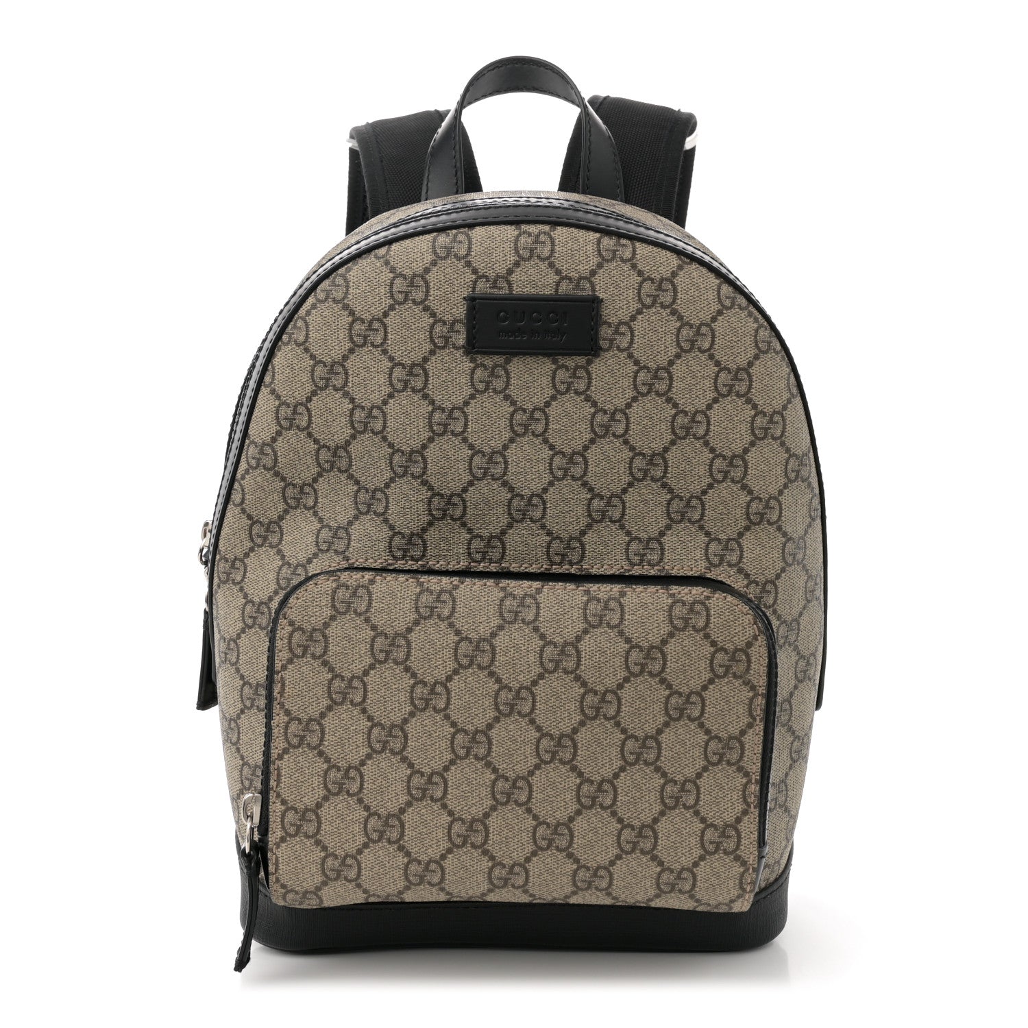 Gucci GG Supreme Monogram Small Eden Day Backpack Black 1 of 10