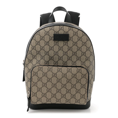 Gucci GG Supreme Monogram Small Eden Day Backpack Black 1 of 10