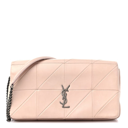 Saint Laurent Lambskin Patchwork Monogram Medium Jamie Marble Pink 1 of 17