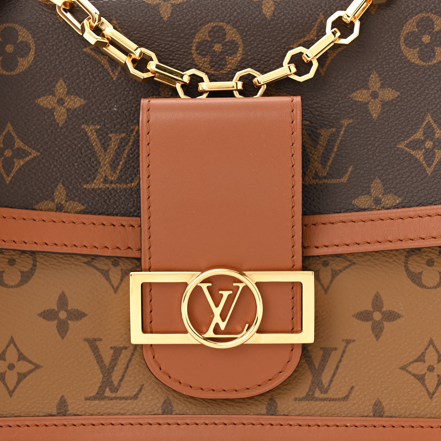 Louis Vuitton Reverse Monogram Dauphine MM 7 of 10