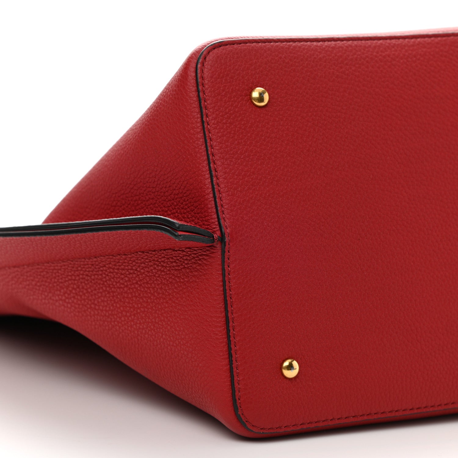 Valentino Garavani Grainy Calfskin VLogo Escape Hobo Bag Rosso Valentino 11 of 12