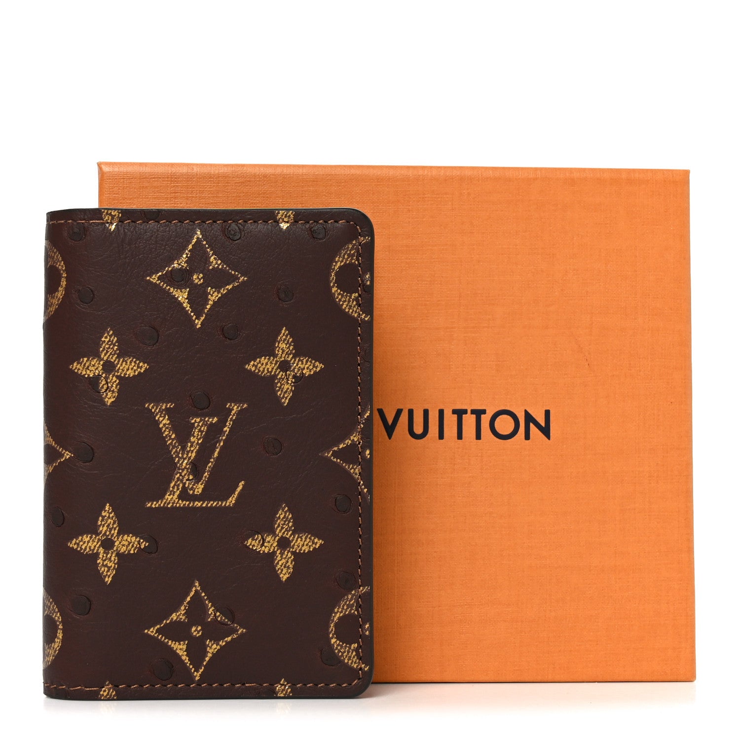 Louis Vuitton Ostrich Monogram Pocket Organizer NM 7 of 7
