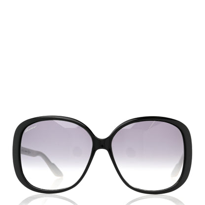 Gucci Oversized Web Sunglasses GG3157/S Black White 2 of 7