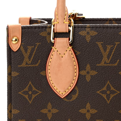 Louis Vuitton Monogram Sac Plat BB 11 of 19