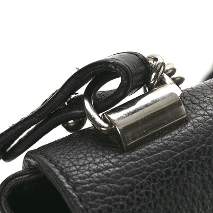 Louis Vuitton Calfskin Lockme II Chain Bag BB Black 9 of 11