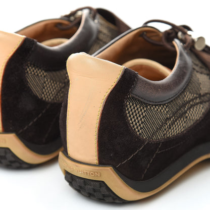 Louis Vuitton Damier Geant Chrono Sneaker 35.5 Brown 13 of 14