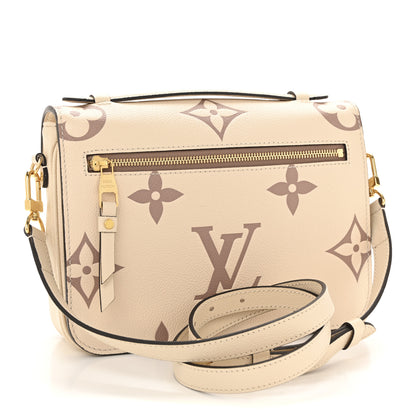 Louis Vuitton Empreinte Monogram Giant Pochette Metis Creme Bois de Rose 3 of 12