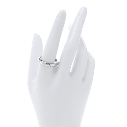 Tiffany Platinum Diamond 4mm Etoile Band Ring 61 9.5 2 of 4